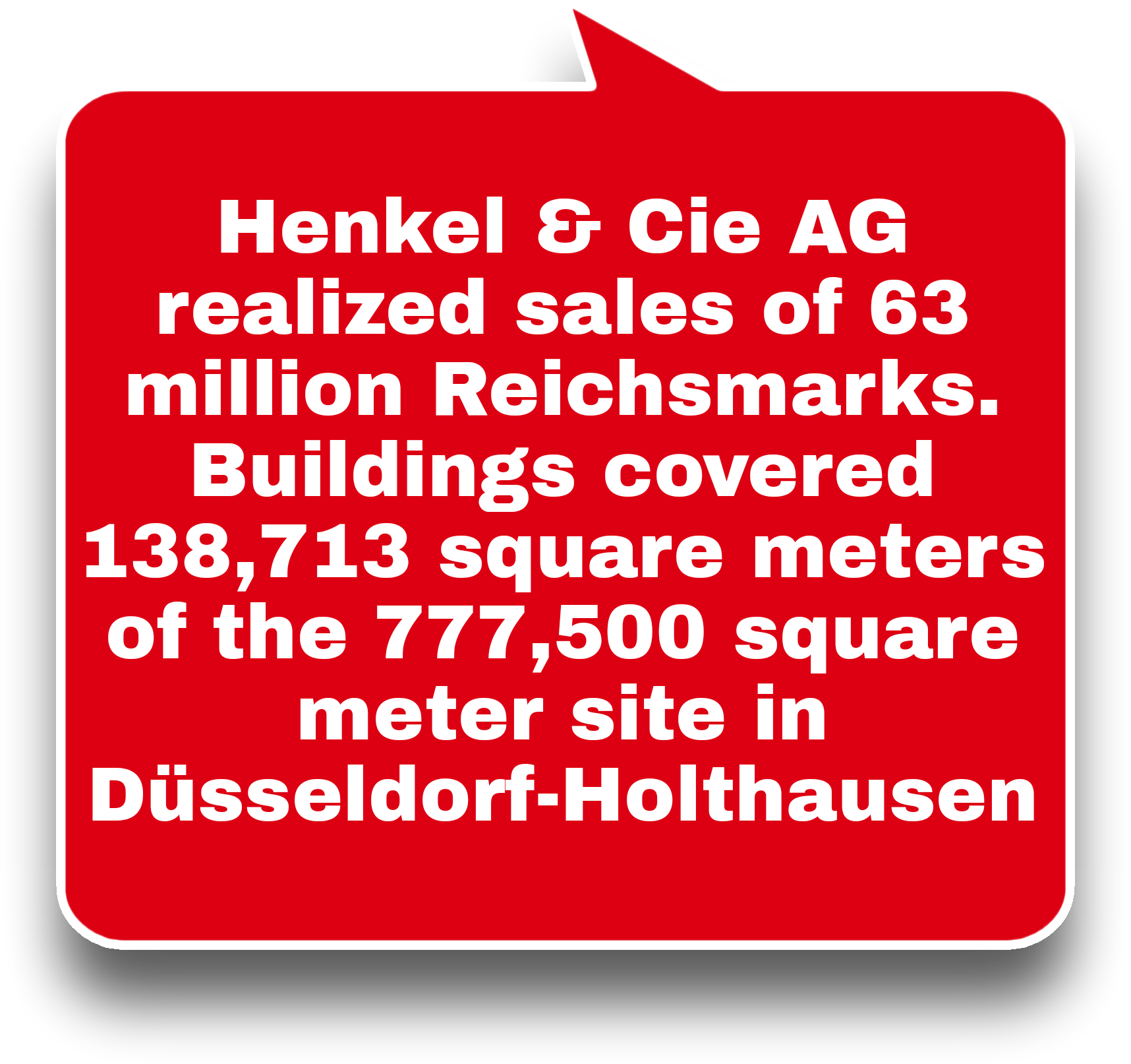 Henkel's achievements in 1946